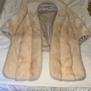 Vintage rare mink jacket/shawl